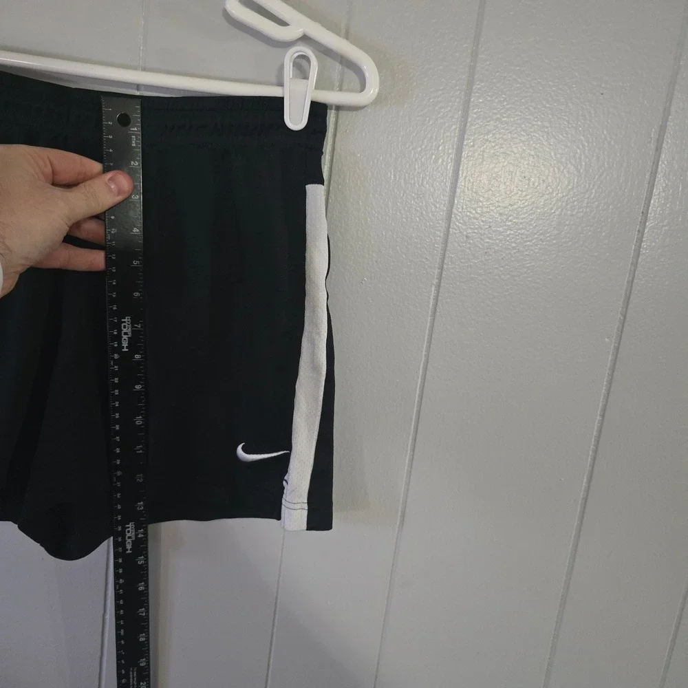 Nike BYU‎ Soccer Shorts Womens Medium Black Dri-FIT Athletic Side Stripe